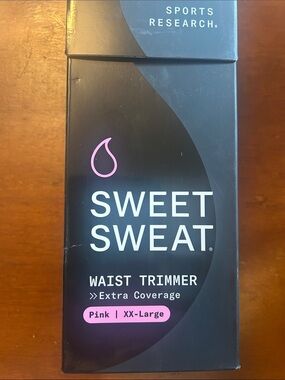 New in Box Sweet Sweat Waist Trimmer Workout Belt XXL